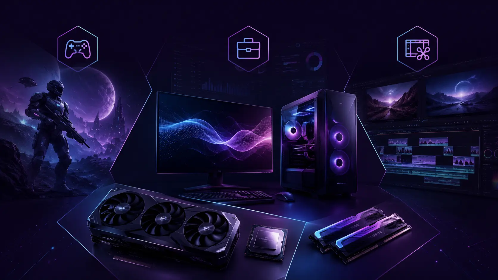 PC professionnel, gamer ou montage vidéo : comment choisir une configuration vraiment adaptée en 2026