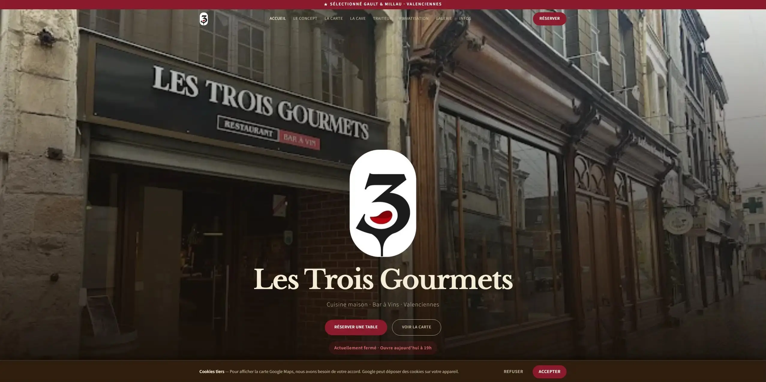 Les Trois Gourmets